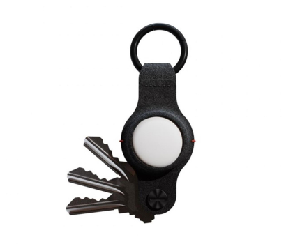 Akcesoria GSM i GPS KeySmart Air organizer do kluczy z etui na AirTag black KEYSKS040